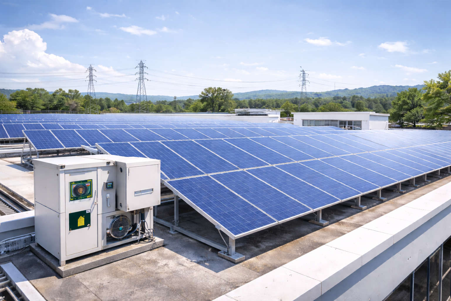 On Grid Solar Plant
