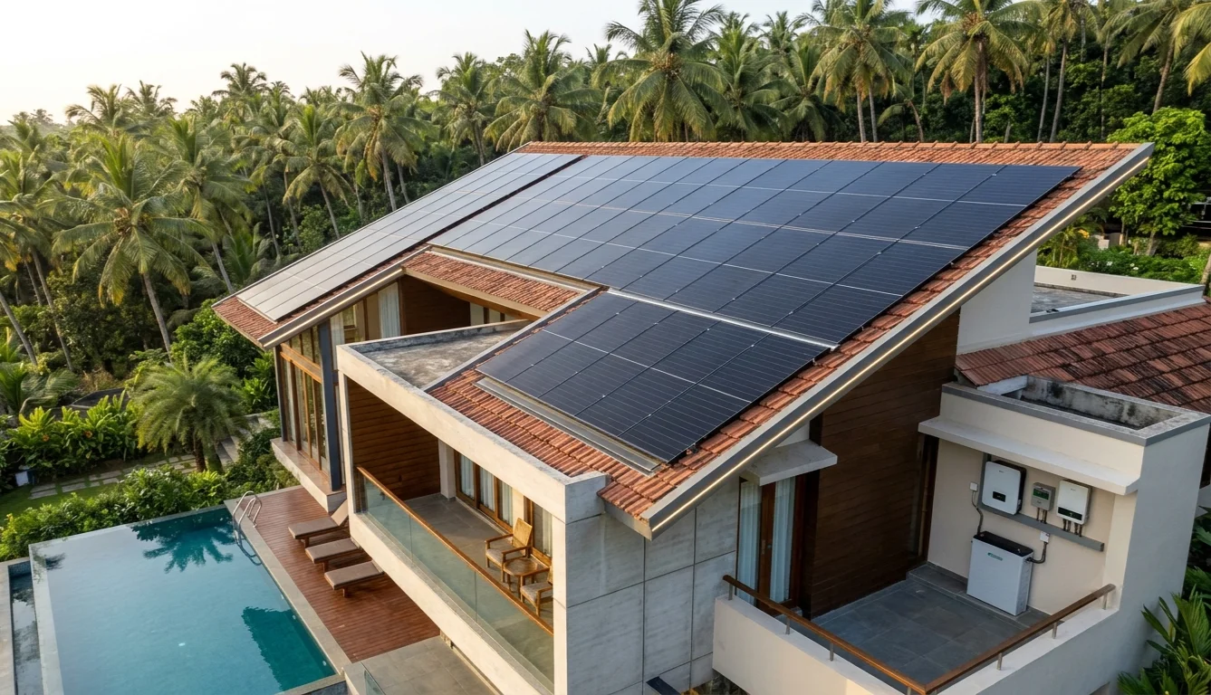 Premium Rooftop Solar Systems in Kerala: What High-End Installations Do Differently